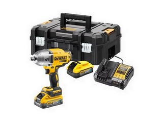 DeWalt DCF961H2T-GB 18v XR Brushless 1/2" High Torque Impact Wrench Inc 2x 5.0Ah Batts