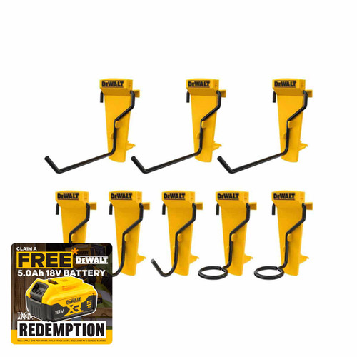 DeWalt DWST82816-0 DXL 8-piece Hand Tool Hook Set