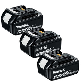 Makita BL1850B 5.0Ah 18V LXT Li-Ion Battery - Pack of 3